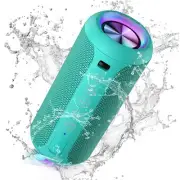 Portable Bluetooth Speakers, IPX7 Waterproof Wireless Speaker with 24W Loud S...