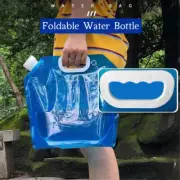 5L Water Bag Folding Portable Sports Storage Container Jug Bottle For Outdoor Tr