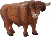 HONMEET 1pc Educational Simulation Cattle Realistic Static Solid Animal Model for Learning and Imagination Development Present for Friends