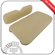 New Buff Golf Cart Front Seat Cushion Set Fits E-Z-GO TXT