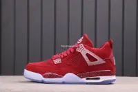 在飛比找Yahoo!奇摩拍賣優惠-Air Jordan 4 “Tattoo”大學紅潑墨 冰藍 