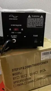 Anbull 500W (DT-500VA) Step Up & Step Down Voltage Transformer Power Converter