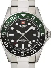 Swiss Alpine Military 7052.1138 men`s watch GMT Mens Watch 42mm 10ATM