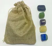 Clarity & Intuition Crystal Tumbled Set Crystal Reiki Quartz Healing