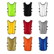 Adult Outdoor Sports Soccer Bib Basketball Training Group Team Vest 12pcs