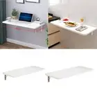 Wall Mount Drop Leaf Table Fold Down for Apartment Workshop Dining Room