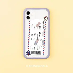 【RHINOSHIELD 犀牛盾】iPhone 11/11 Pro/Max Mod NX手機殼/機票(Hello Kitty)