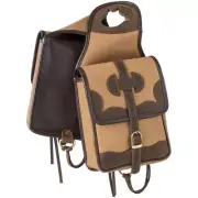 Tough1 Canvas Horn Bag w/ Leather Accents
