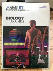 Biology Volume 2 for Atari Scholastic Series ST ARRAKIS ADVANTAGE