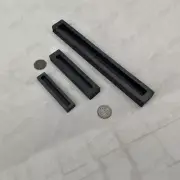 1pcs Graphite Cuvette Graphite Crucible Mould Demoulding Gold Ag Ingot Casting