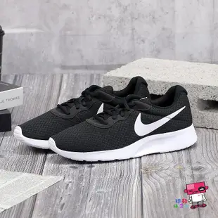 NIKE TANJUN ROSHE RUN 黑白 白勾 透氣 網布 休閒 國民鞋 輕量 812654-011