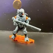 Mega Construx Bloks Halo Universe Series 2 Promethean Soldier Rare Blind Bag new