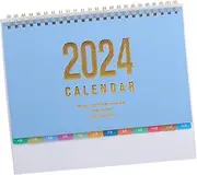 ROMISBABA Desk Calendar Monthly Planner for Home Office Thick Simple Design Efficient Scheduling for Teachers Students Compact for Easy Display