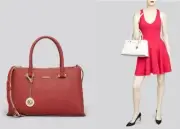 DKNY Satchel Bag Bryant Park Saffiano Leather Bag