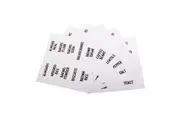 APPETITO CLEAR PANTRY LABELS - PACK OF 60