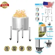 Universal Adjustable Firepit Stand for Solo Stove - Fits 15-29 Inch Models