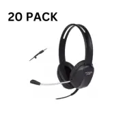 Cyber Acoustics AC- 4000 Noise Canceling Microphone Class/Student (20- Pack)