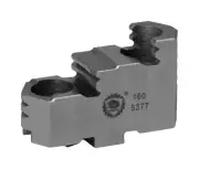 Bison 8" Hard Top Jaws for 4-Jaws SET-TRU Self-Centring Scroll Lathe Chuck-1 Set
