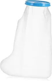 Baluue Waterproof Foot Covers Foot Cast Shower Cover Shower Cover for Foot Shower Boot Cast Protector Leg Cover for Showering Foot Covers for Feet Cast Cover for Foot Leg Cast Cover