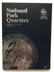 2010 - 2015 - NATIONAL PARK QUARTERS "WHITMAN BLUE FOLDER" VOLUME 1 (BRAND NEW)