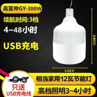 在飛比找樂天市場購物網優惠-usb露营灯 照明燈 充電式led燈泡家用行動夜市擺攤地攤照