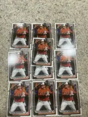 2024 Bowman Adley Rutschman 10 Card Lot