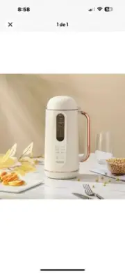 Electric Blender Smoothie Juicer Soybean Soymilk Machine Grain Soy Milk Maker