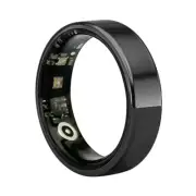 SR08 Smart Ring - LED Display, Heart Rate & Blood Oxygen Monitor, 5ATM Waterproo