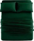 DAN RIVER King Jersey Sheet Set|Luxury Heather 100% Cotton Bed Sheets|T-Shirt...