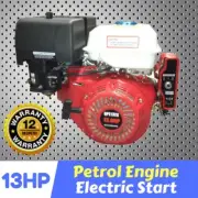 Petrol Engine 13 HP Electric Start Horizontal Shaft