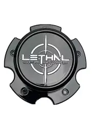 Lethal Off-Road Gloss Black Wheel Center Cap C1305-3 (5X139.7)