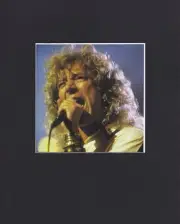 8X10" Matted Print Art Picture Led Zeppelin: Robert Plant,