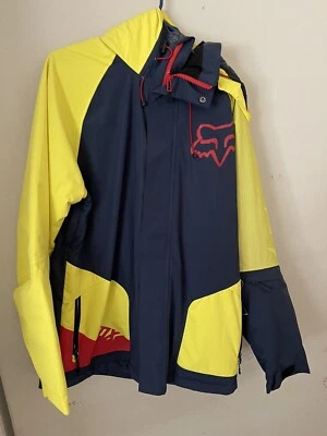 Fox Racing Kurtka Jacket Mens L Active Tech Snowboarding Coat Primaloft 10,000mm