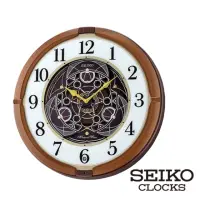 在飛比找momo購物網優惠-【SEIKO 精工】追星之旅Hi-Fi音樂掛鐘QXM380B