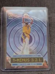 2019 Optic Anthony Davis T-Minus Purple Insert LA Lakers