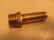 ws 3/4 " COPPER NICKEL PIPE NIPPLE HOSE BARB ADAPTER 3/4 " NPT Cu/Ni 90/10