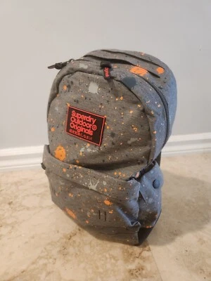 SUPERDRY JAPAN OUTDOOR BACKPACK GRAY new with tags RARE