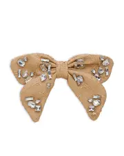 Lele Sadoughi Libby Candy Crystal Raffia Bow One Size