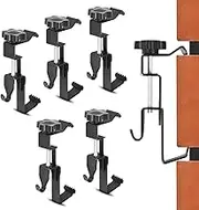 HopeNest Stainless Steel Brick Wall Hooks - Heavy Duty Hanging Hooks for 1-3/4" to 2-3/4" Bricks, No-Drill Picture Hanging Strips, 6 Pack Brick Hangers for Outdoor and Wall Decor