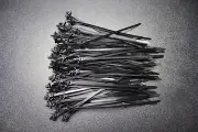 500 PACK 8 IN ARROW HEAD ZIP TIES NYLON BLACK PUSH MOUNT WIRE CABLE BCT8A-1