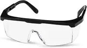 Outdoor Goggles for Men Women Black Frame Windproof Dustproof Riding Sports Glasses Adjustable Telescopic Legs