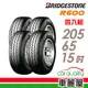 【BRIDGESTONE 普利司通】輪胎普利司通R600-2056515吋_四入組(車麗屋)