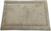 MidWest Homes for Pets Deluxe Micro Terry Pet Bed, Dog Bed & Crate Mat, Taupe, 30-Inch, 29.0" L x 21.0" W x 1.2" Th