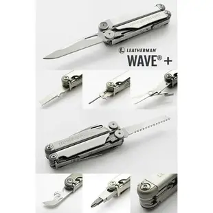 【錸特光電】Wave Plus LEATHERMAN 工具鉗-銀色 #832524 公司貨 #832526 黑色 尼龍套