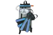 Land & Sea Platypus Snorkel Bag Mask, Snorkel & Fins Set