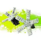 40 SMD 40SMD 3156 3528 WHITE 5 ARM SPIDER TURNING/STOP/BREAK/TAIL LED LIGHT BULB