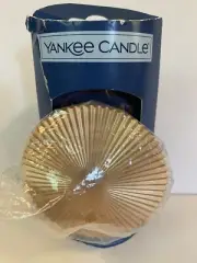 Yankee Candle Scentplug Diffuser Designer Shade Pleated Sun Gold Copper NEW