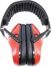 Benchmark Abrasives Childrens Ansi Approved Earmuff Hearing Protection - Red