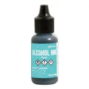 Ranger, Tim Holtz, Alcohol Ink, Pool Alcohol Ink, .5 fl oz, Blue Ink, Light Blue