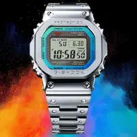 在飛比找PChome24h購物優惠-CASIO 卡西歐 G-SHOCK 彩虹光譜 太陽能智慧藍芽